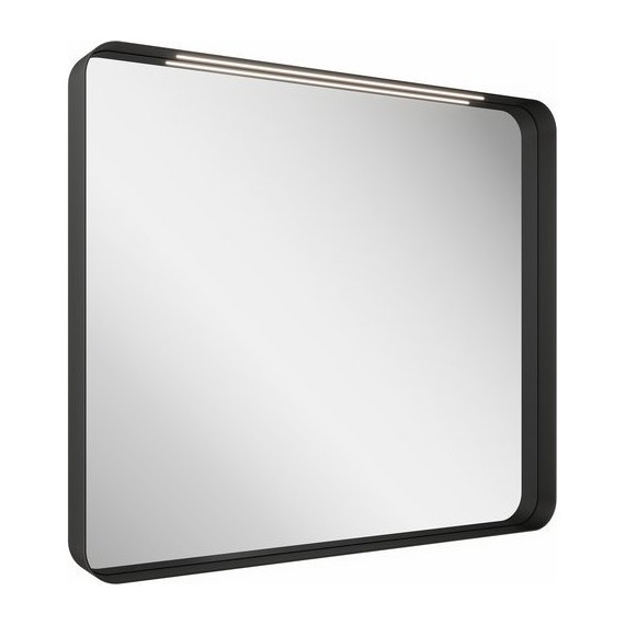 Зеркало Ravak Strip 90 см X000001572, чёрный - фото 