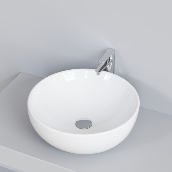 Раковина-чаша Ambassador Queen 45 см 116T20101, белый матовый - фото 4