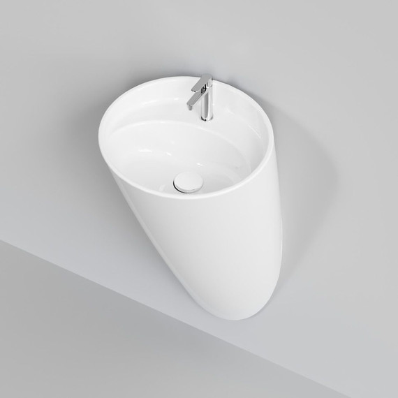 Раковина подвесная Ambassador Queen 53 см 116T20102, белый матовый - фото 4