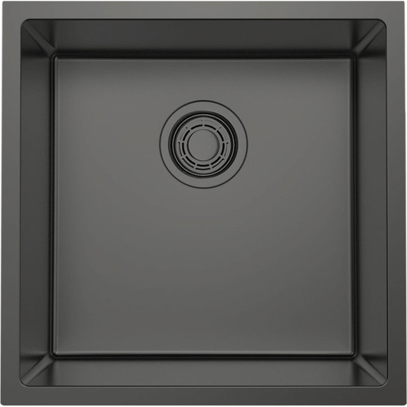 Кухонная мойка Omoikiri Tadzava 44-U/I Ultra GM 1,0 мм 4993265, вороненая сталь, Цвет производителя: вороненая сталь - фото 