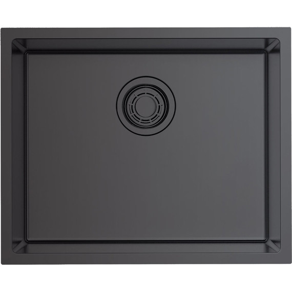 Кухонная мойка Omoikiri Tadzava 54-U/I Ultra GM 1,0 мм 4993267, вороненая сталь, Цвет производителя: вороненая сталь - фото 