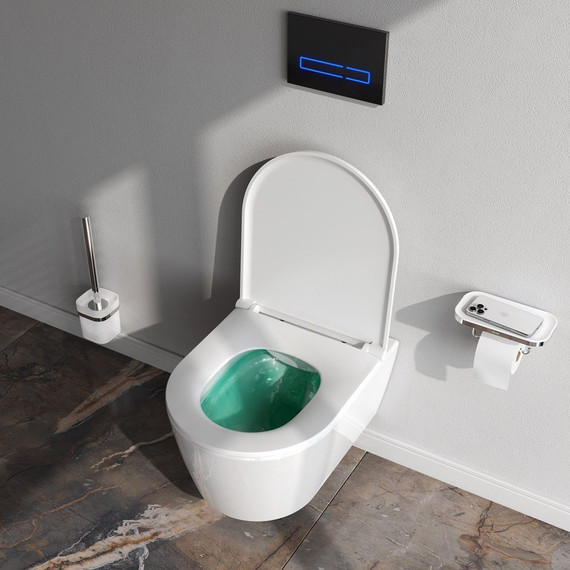 Унитаз подвесной Am.Pm Func FlashClean C8F1700SC с сиденьем микролифт - фото 4