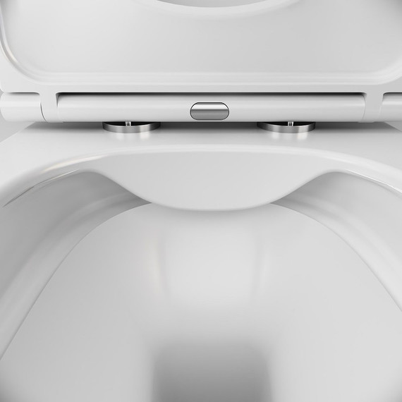 Унитаз подвесной Am.Pm Func FlashClean C8F1700SC с сиденьем микролифт - фото 9