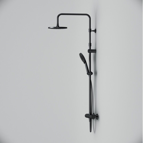 Душевая стойка с термостатом Am.Pm X-Joy F0785A422, черный, Цвет производителя: чёрный - фото 4