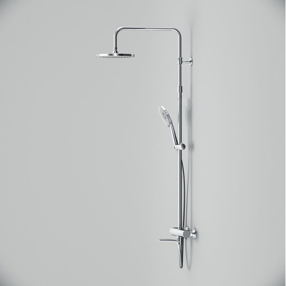 Душевая стойка с термостатом Am.Pm X-Joy F0785A500, Цвет производителя: хром - фото 4