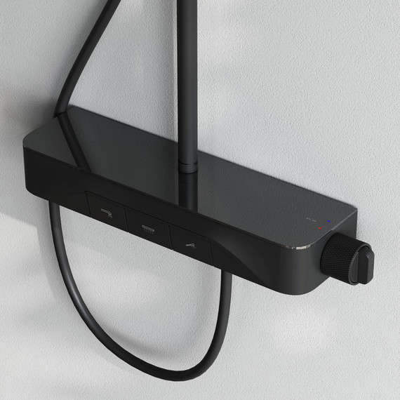 Душевая стойка Am.Pm Func F078F722, черный, Цвет производителя: чёрный - фото 4