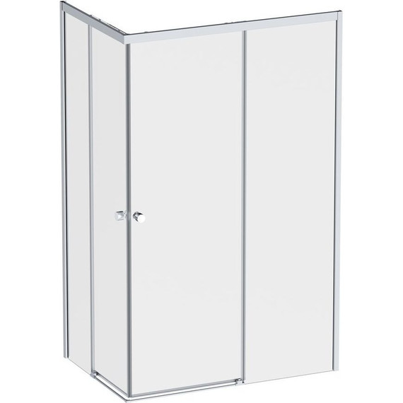 Душевое ограждение Am.Pm X-Joy 120x80 см W94G-403-12080-MТ, хром/прозрачное - фото 