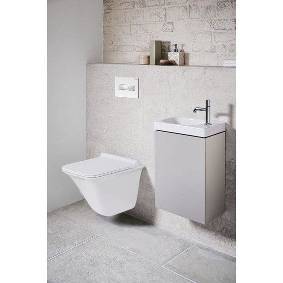 Кнопка смыва Loranto 7320, белый глянцевый - фото 2