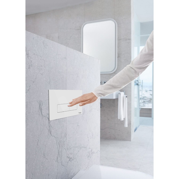 Кнопка смыва Idrospania Andrea 30350, белый глянцевый - фото 2