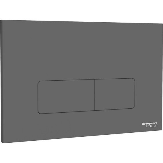 Кнопка смыва Idrospania Andrea 30354, черный матовый - фото 