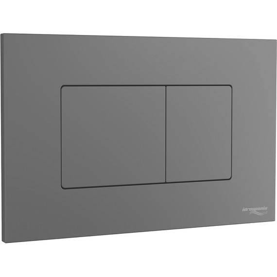 Кнопка смыва Idrospania Noelia 30374, черный матовый - фото 