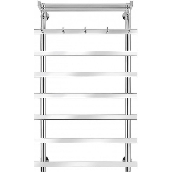 Полотенцесушитель электрический Secado Понтида 1 КСП с полкой П8 600x1000 мм (возможность скрытого подключения) - фото 