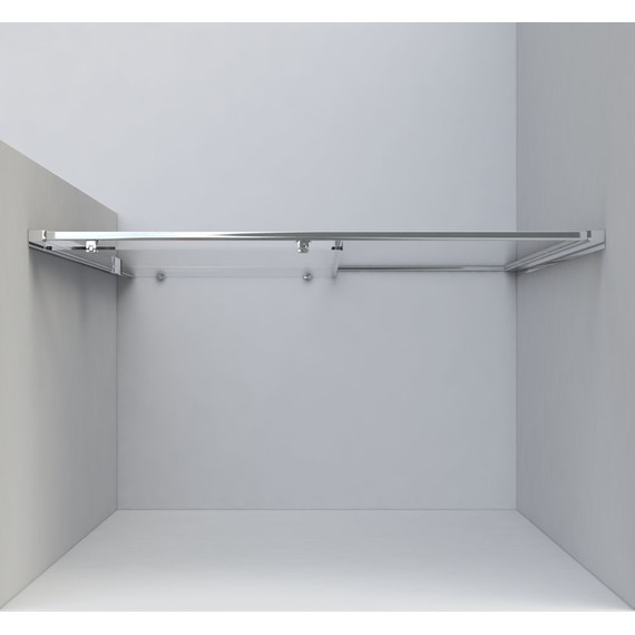 Душевая дверь Vincea Garda 160 см VDS-1G160CH, хром/шиншилла - фото 5