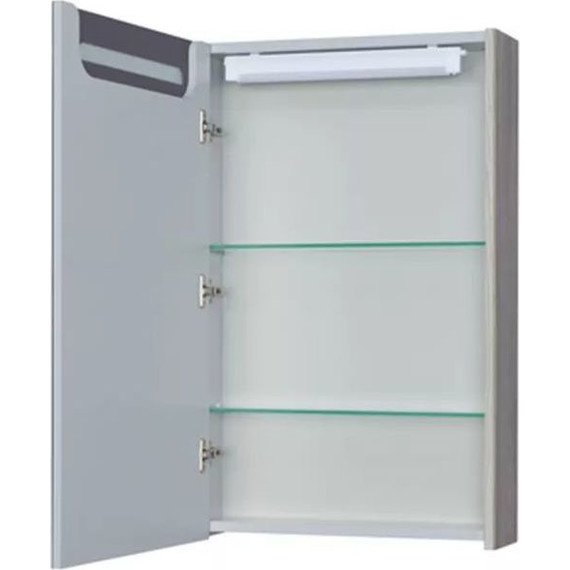 Зеркало шкаф Акватон Сильва 50 см 1A215502SIW6L - фото 4