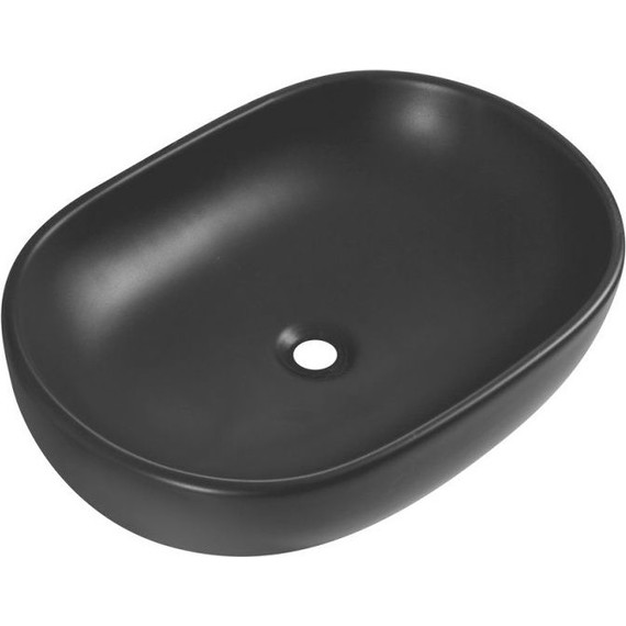 Раковина-чаша BelBagno 60 см BB1084-H301, черный матовый - фото 