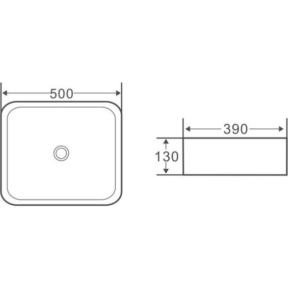 Раковина-чаша BelBagno 50 см BB1304 - фото 7