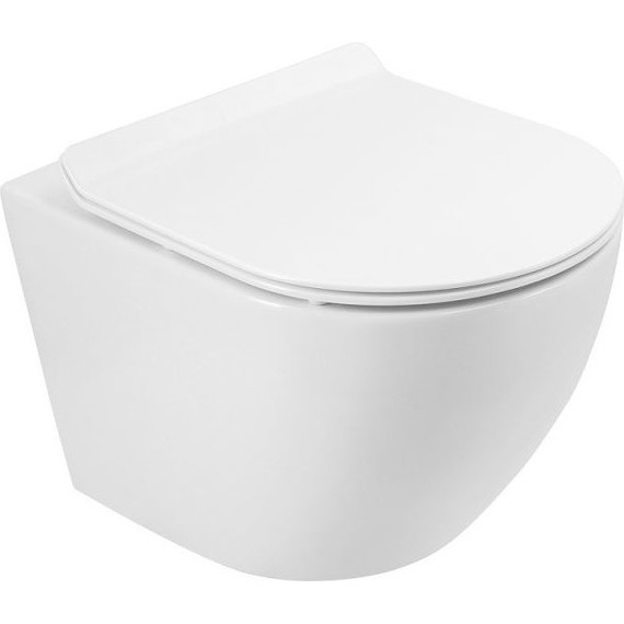 Унитаз подвесной безободковый BelBagno Sfera-Tor BB046CH-TOR (Система смыва торнадо) - фото 11