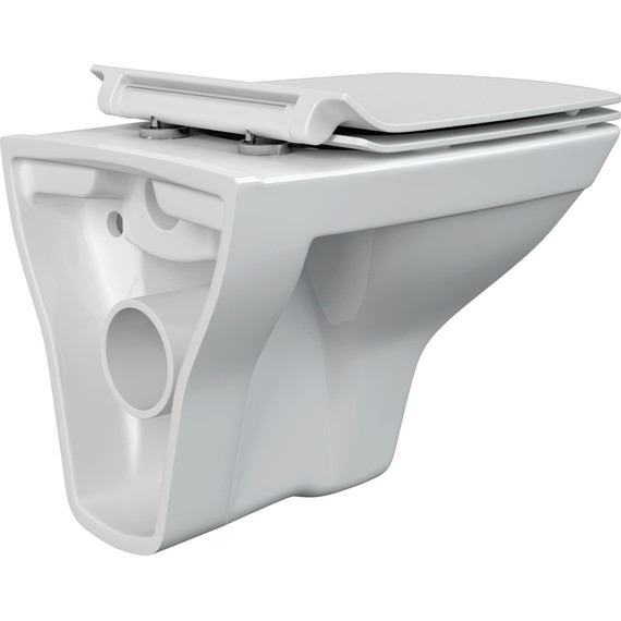 Инсталляция Cersanit Vector с подвесным унитазом Carina Xl Co Dpl Eo Slim A64441 (кнопка Corner хром глянцевый) - фото 8