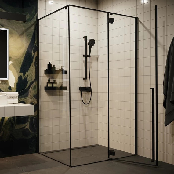 Смеситель для ванны Iddis Slide SLIBLBTi02WA, черный матовый - фото 2