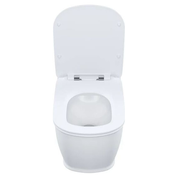 Унитаз подвесной безободковый Iddis Oxford OXFRDSEi25 с крышкой микролифт - фото 3