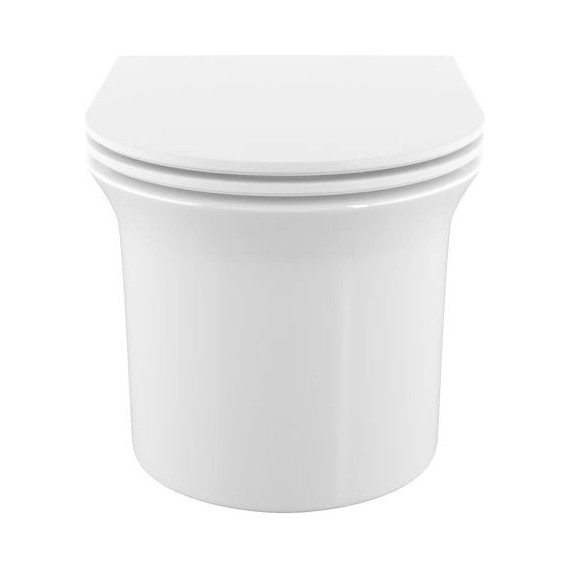 Унитаз подвесной безободковый Iddis Sena SENRDSEi25 с крышкой микролифт - фото 2