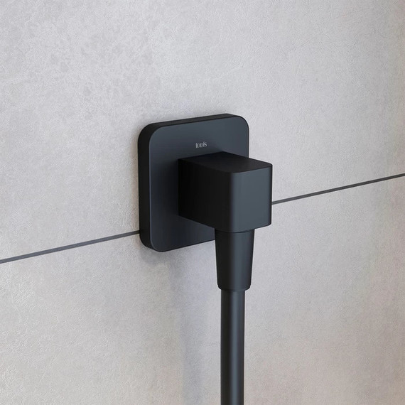 Шланговое подсоединение Iddis Slide SLIBL00i62, черный матовый - фото 2