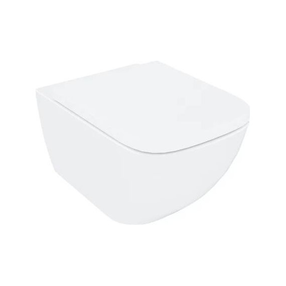 Унитаз подвесной безободковый Iddis Torr TORRDSEi25 с крышкой микролифт - фото 