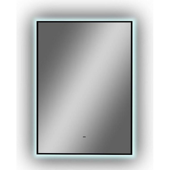 Зеркало Art&Max Sorrento 50 см AM-Sor-500-700-DS-F, чёрный - фото 2