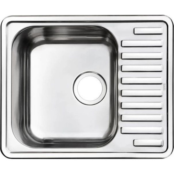 Кухонная мойка Iddis Strit STR58SDi77, сатин - фото 