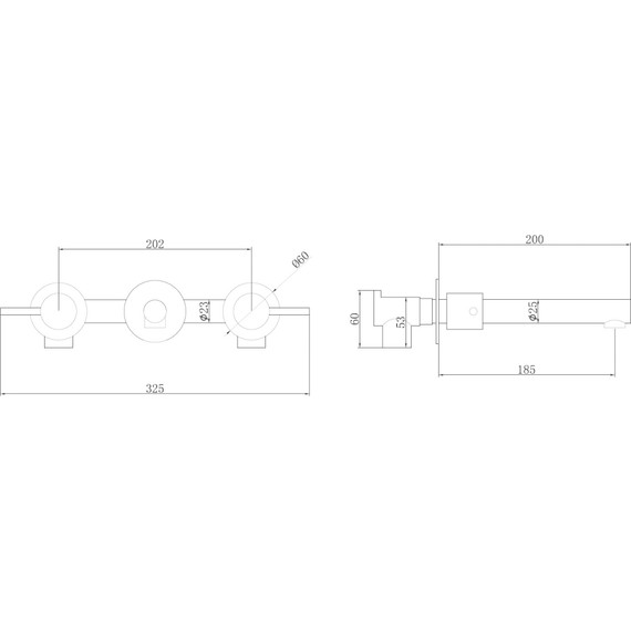 Смеситель для раковины настенный Abber Emotion AF88121G (со скрытой частью) золото матовое, Цвет производителя: золото матовое - фото 3