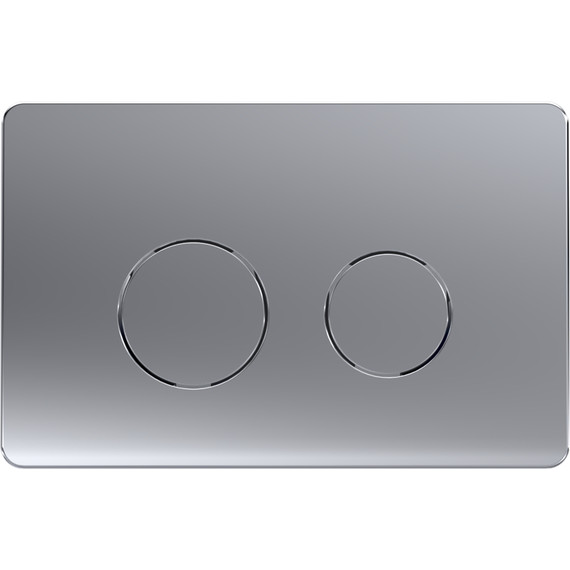 Кнопка смыва Azario AZ-8200-0083/AZ-P57-0110, хром матовый - фото 