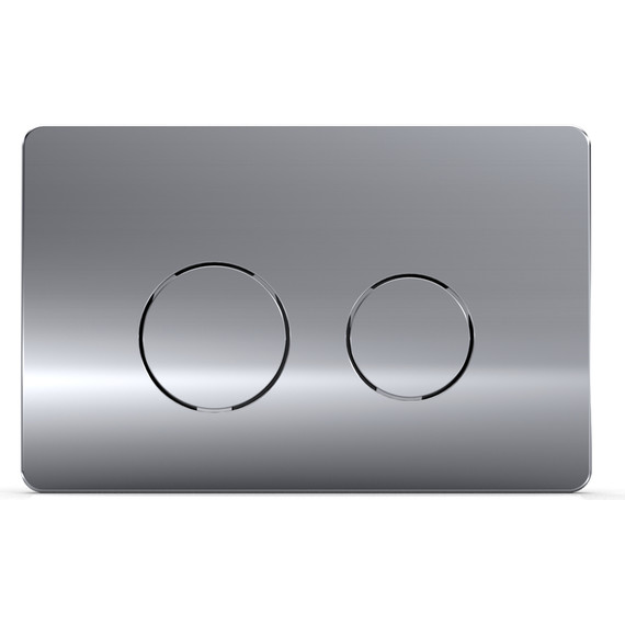 Кнопка смыва Azario AZ-8200-0084/AZ-P57-0120, хром глянец - фото 