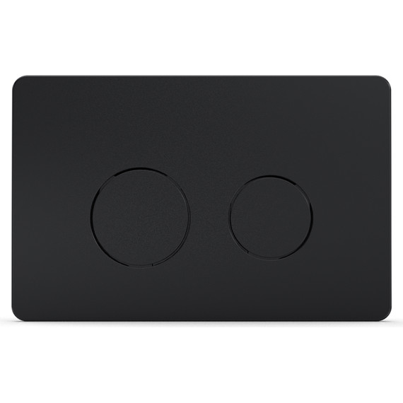 Кнопка смыва Azario AZ-8200-0087/AZ-P57-0190, черный матовый - фото 