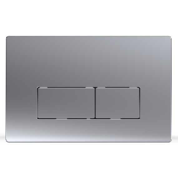 Кнопка смыва Azario AZ-8200-0088/AZ-P58-0110, хром матовый - фото 