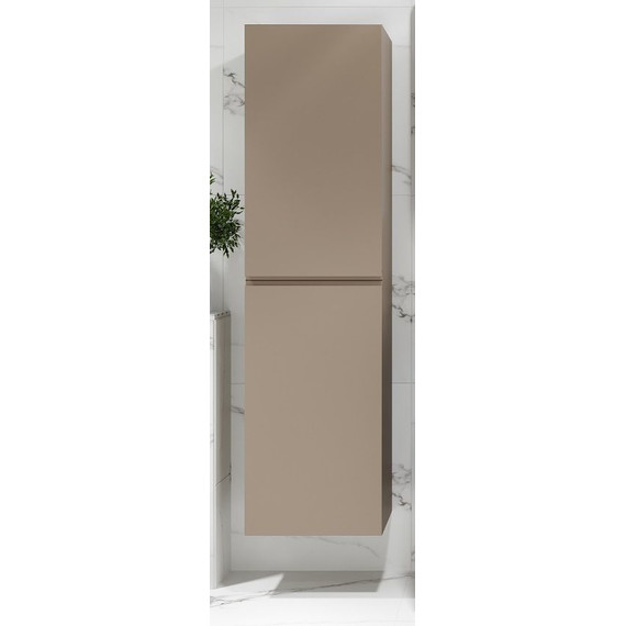 Пенал подвесной Art&Max AM-Bianchi-1500-2A-SO-CM 40 см, эмаль капучино матовый - фото 