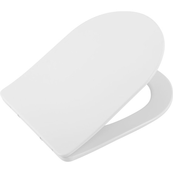 Сиденье с крышкой для унитаза Art&Max Romantic микролифт AM213SC - фото 