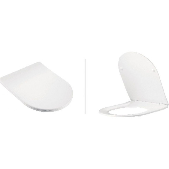 Сиденье с крышкой для унитаза Art&Max Siena микролифт AM221SC - фото 2