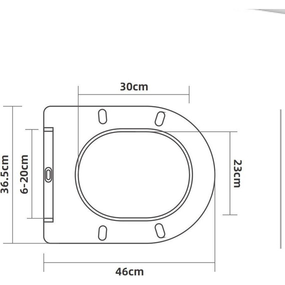 Сиденье с крышкой для унитаза Art&Max Siena микролифт AM221SC - фото 3