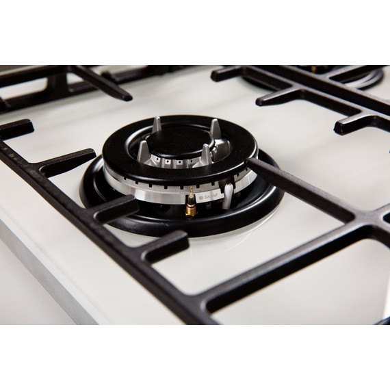 Газовая варочная поверхность Oasis P-3GWT (белое стекло) - фото 4