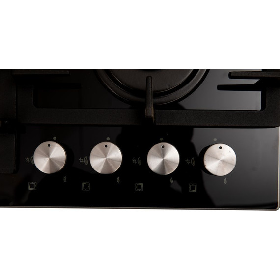 Газовая варочная поверхность Oasis P-GBR (чёрное стекло) - фото 6