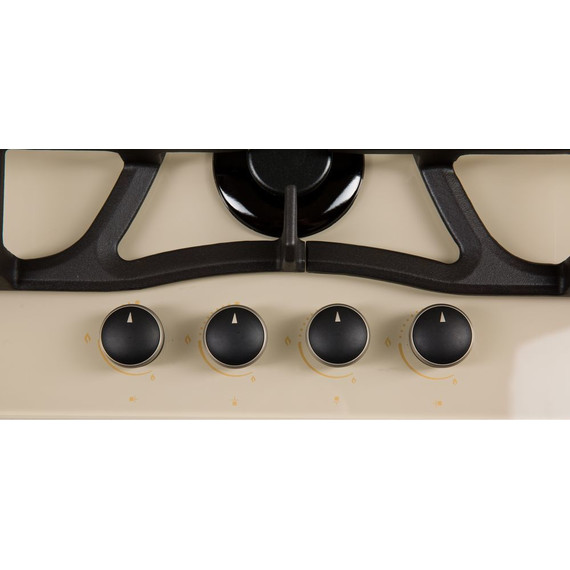 Газовая варочная поверхность Oasis P-GITT (бежевое стекло) - фото 2