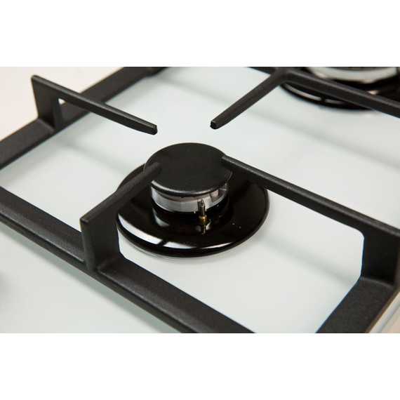Газовая варочная поверхность Oasis P-GWD Domino (белое стекло) - фото 3