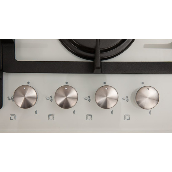 Газовая варочная поверхность Oasis P-GWR (белое стекло) - фото 7