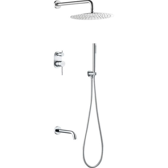 Душевая система для ванны Boheme Uno 464-2-CR, chrome, Цвет производителя: chrome - фото 