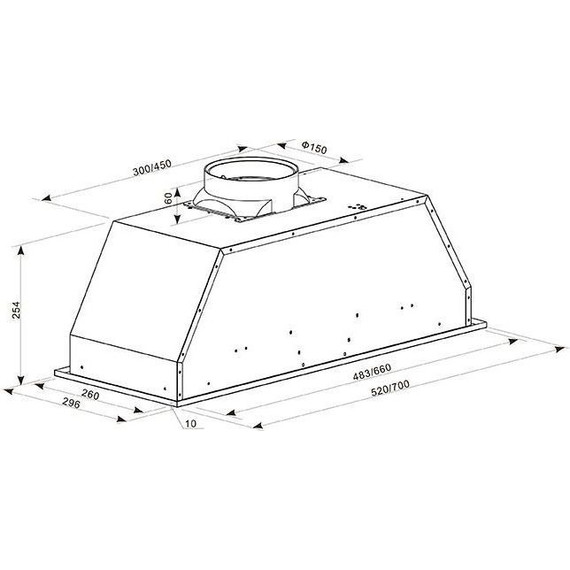 Вытяжка Oasis UМ-52S - фото 2