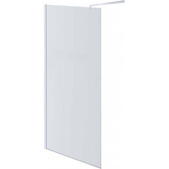 Душевая перегородка Aquatek Walk in AQ WIW 14020CH 140 см (стекло 8 мм) хром/прозрачное - фото 