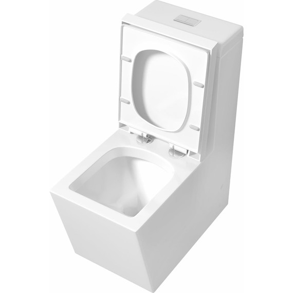 Унитаз-моноблок Grossman Cristal GR-4493 с крышкой микролифт - фото 5