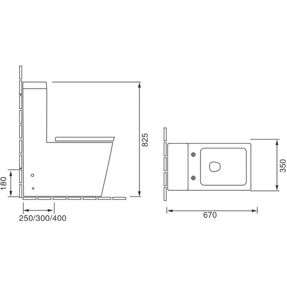 Унитаз-моноблок Grossman Cristal GR-4493 с крышкой микролифт - фото 10