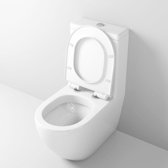 Унитаз-моноблок Grossman Style GR-4496S с крышкой микролифт - фото 4