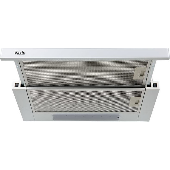 Вытяжка Oasis UV-60WG (F) (белое стекло) - фото 3
